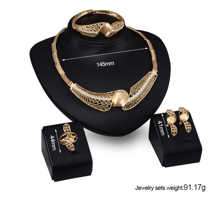 New European and American Jewelry Set for Brides